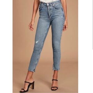 Agolde Nico High Rise Skinny Jeans